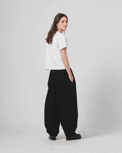 Girls of Dust Cropped Pocket T-Shirt - White
