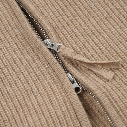 FrizmWorks Heavy Wool Deck Zip Up Oatmeal