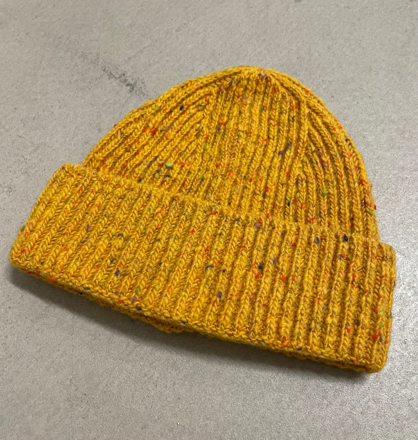 Donegal Beanie - Yellow
