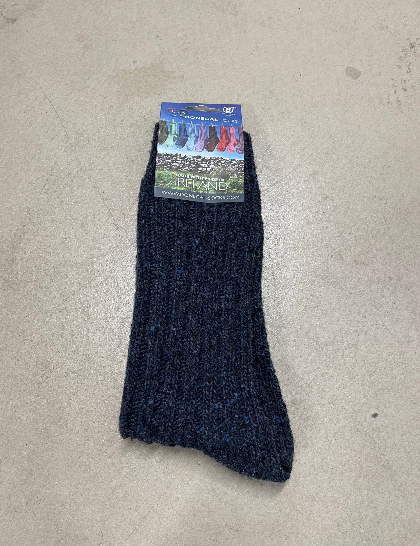 Donegal Socks - Blue